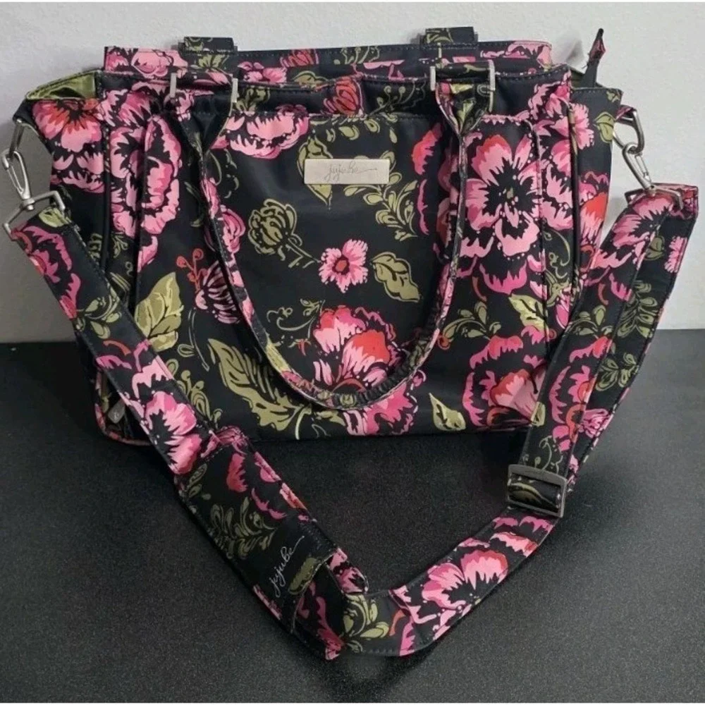 JuJuBe B.F.F Floral Multi-Functional Convertible Diaper Bag Be Classy‎
